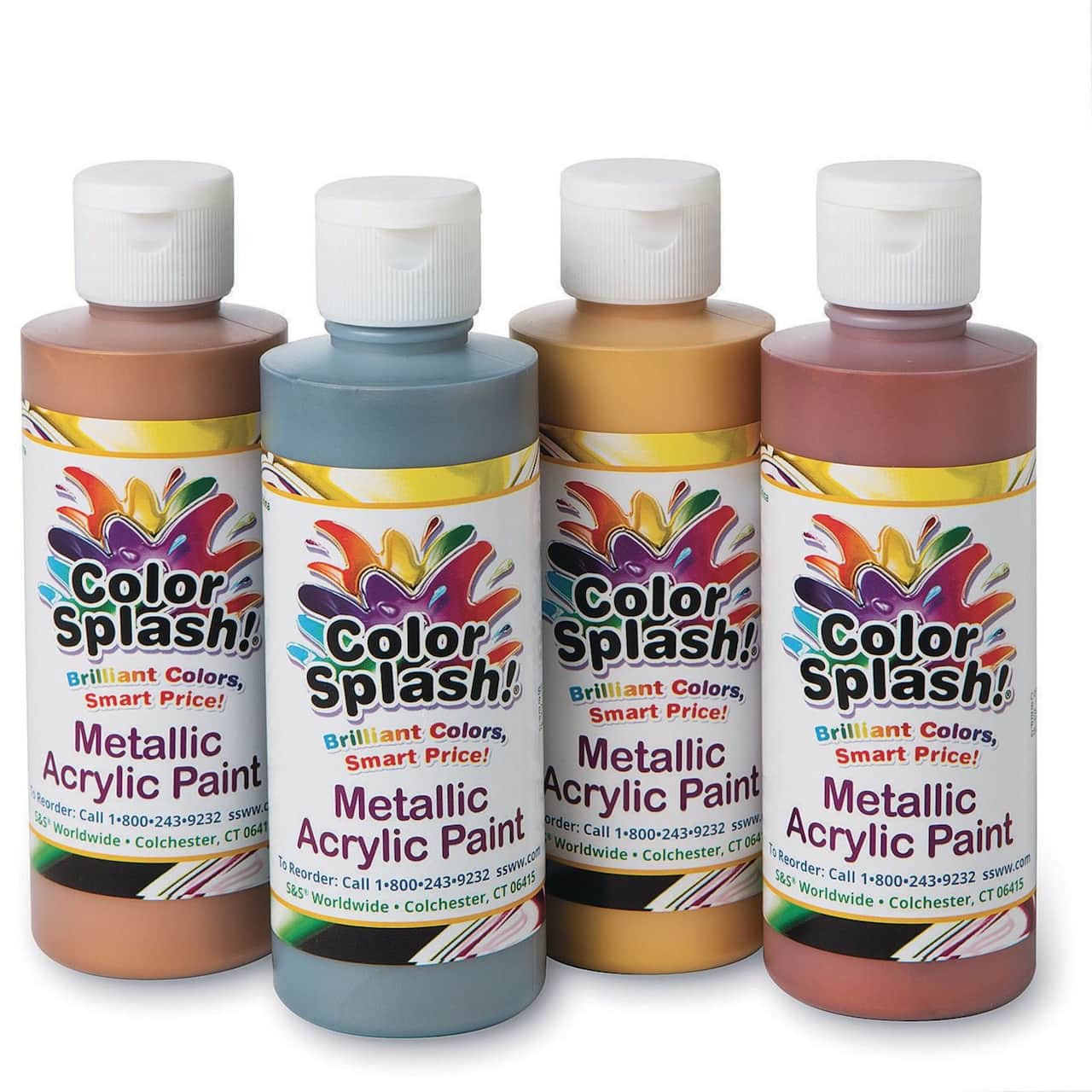 Color Splash!® Metallic Acrylic Paint Set